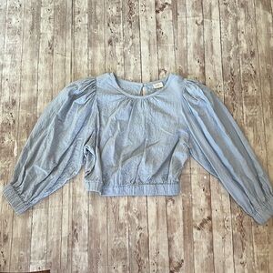 A New Day Blue Blouse